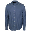 Cutter & Buck Men's Indigo Windward Twill Long Sleeve Shirt