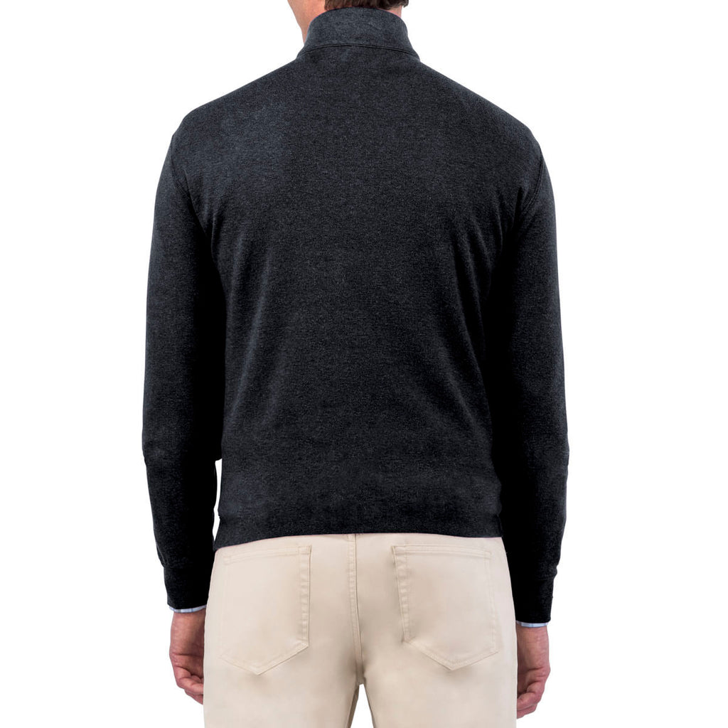 Peter Millar Men's Midwinter Melange Fleece Quarter Zip