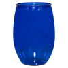 Jetline Translucent Blue 16 oz. Stemless Wine Glass