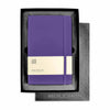 Moleskine Gift Set with Brilliant Violet Large Hard Cover Ruled Notebook (5