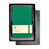 Moleskine Gift Set with Oxide Green Large Hard Cover Ruled Notebook (5