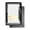 Moleskine Gift Set with White Large Hard Cover Ruled Notebook and Black Pen (5
