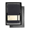 Moleskine Gift Set with Black Hard Cover Squared Large Notebook (5