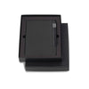 Moleskine Gift Set with Black Hard Cover Squared Large Notebook and Black Pen (5