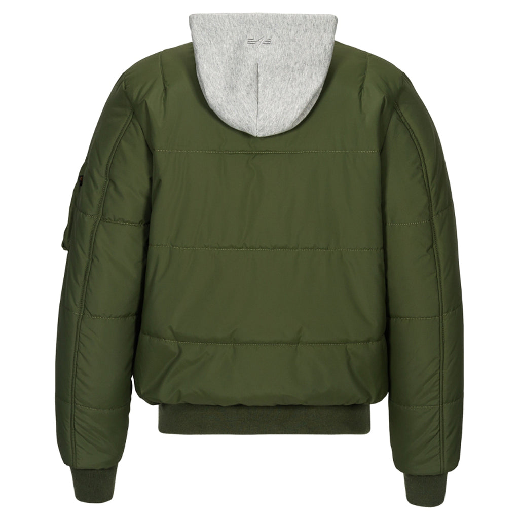 Alpha Industries Men's Sage MA-1 Natus Quilted Flight Jacket