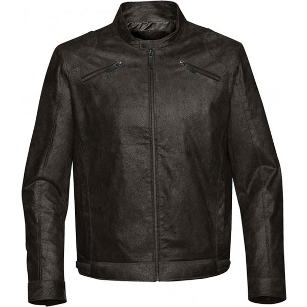 Stormtech Men's Brown Rogue Leather Jacket