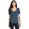 Mercer+Mettle Women's Insignia Blue Stretch Relaxed Scoop