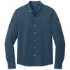 Mercer+Mettle Men's Insignia Blue Stretch Jersey Long Sleeve Shirt