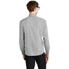 Mercer+Mettle Men's Gusty Grey End On End Long Sleeve Stretch Woven Shirt