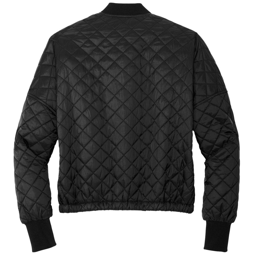 Mercer+Mettle Women's Deep Black Boxy Quilted Jacket