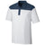 Clique Men's White/Navy Parma Colorblock Polo