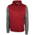 Clique Men's Cardinal Red Helsa Sport Colorblock Pullover