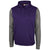 Clique Men's College Purple Helsa Sport Colorblock Pullover