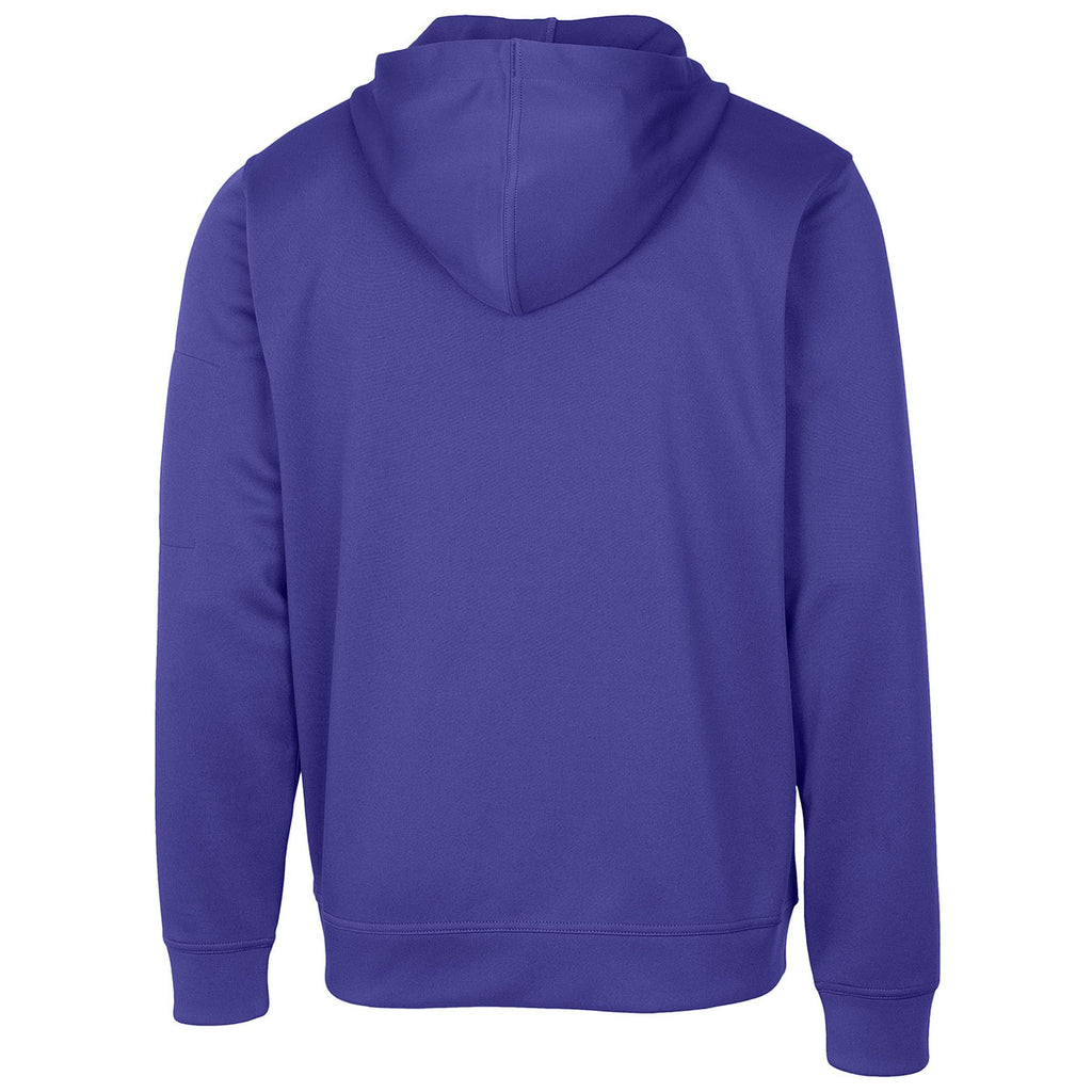 Clique Men's Royal Purple Lift Performance Hoodie Sweatshirt