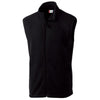Clique Men's Black Summit Full Zip Microfleece Vest