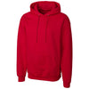 Clique Unisex Deep Red Basics Fleece Pullover Hoodie