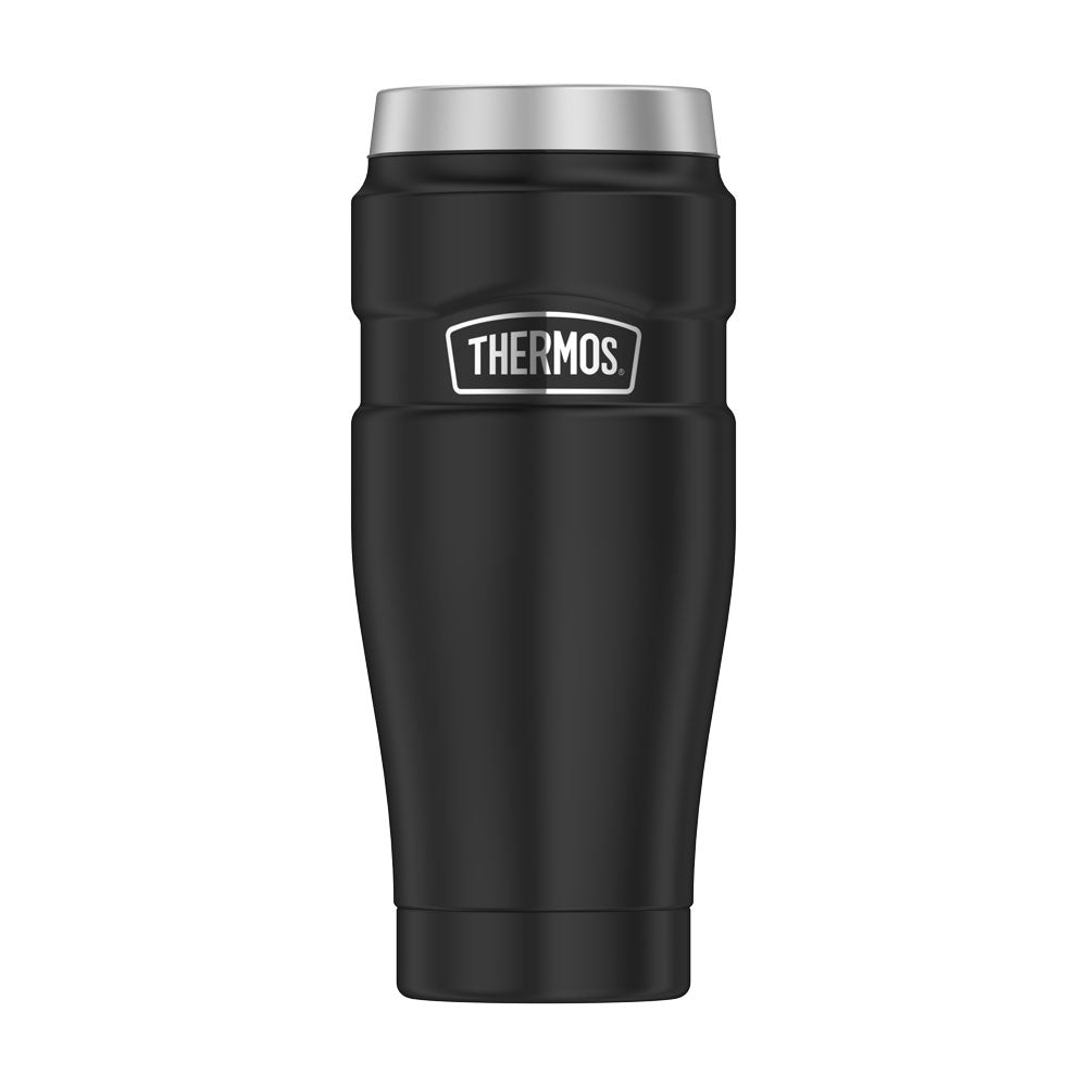 Thermos Black Stainless King Travel Tumbler 16 oz.
