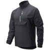 New Balance Men's Black Fortitech Woven Pullover