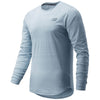New Balance Men's Light Slate Q Speed Fuel Long Sleeve
