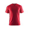 Craft Sports Men's Bright Red Essential Tee