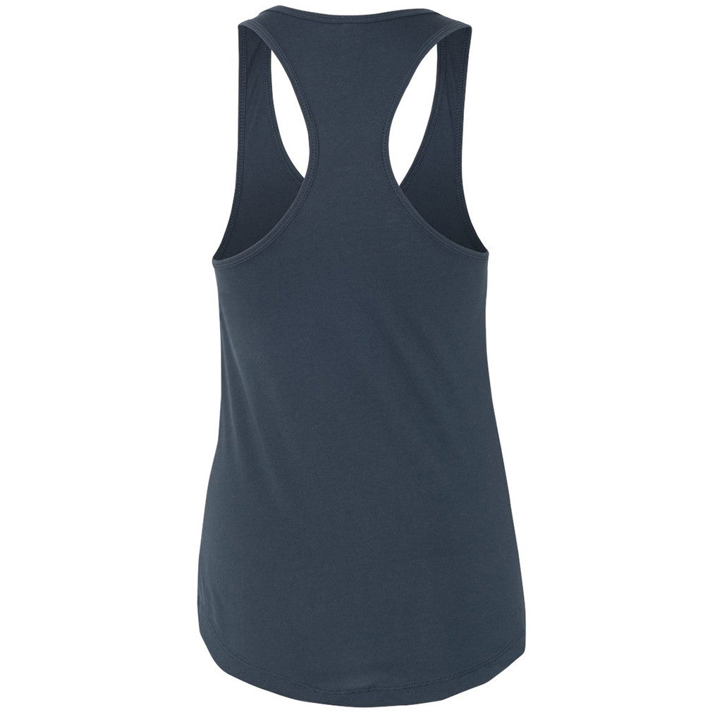 Next Level Apparel Women's Ideal Racerback Tank - 60% Cotton, 40% Polyester, Medium Size - View #2