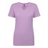 Next Level Women's Lilac Ideal V-Neck Tee