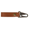 Northwind Supply Tan Loop Keychain with Snap and Clip