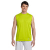 New Balance Men's Safety Green Ndurance Athletic Workout T-Shirt