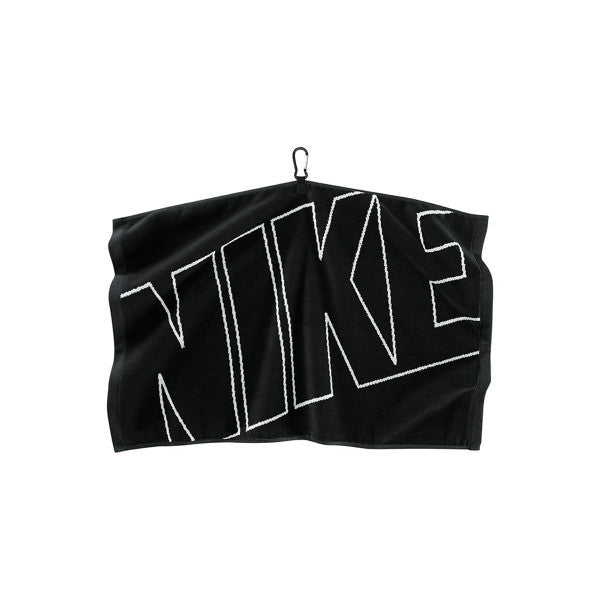 Nike WhiteBlack Jacquard Towel