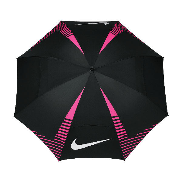 Nike Black/White/Pink Pow 62" Windsheer Lite Umbrella