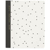 Sugar Paper Black Scatter Dot Composition Book