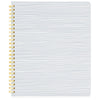 Sugar Paper Blue Painted Stripe Spiral Notebook