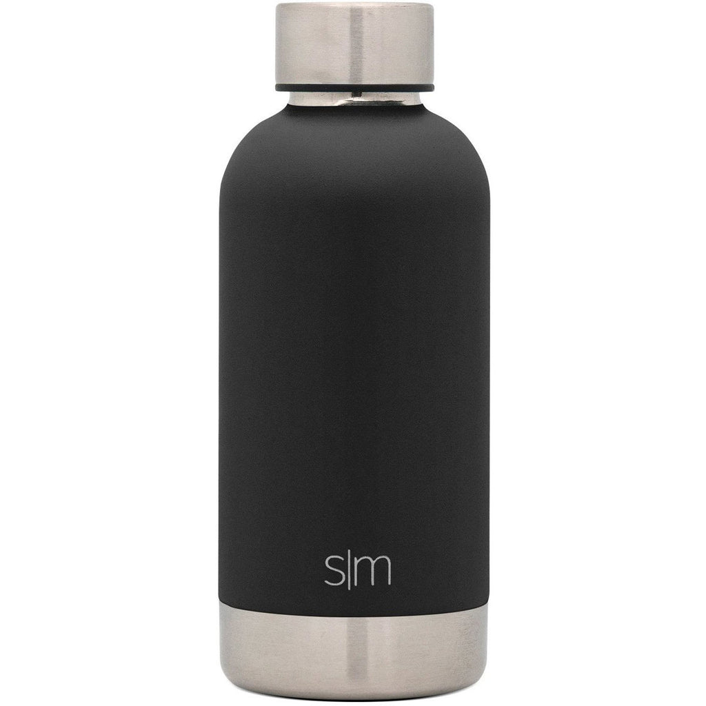 Simple Modern Midnight Black Bolt Water Bottle - 12oz