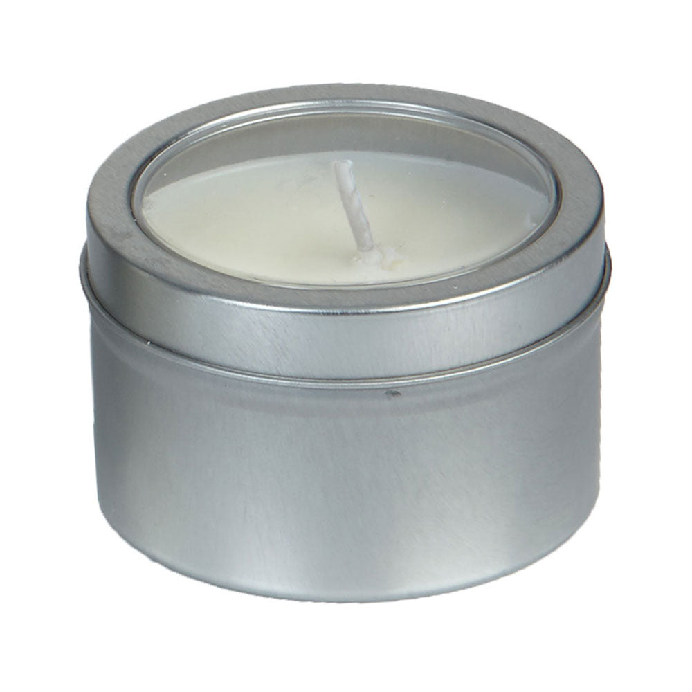 SnugZ Pumpkin Spice Scented Candle in Small Window Tin 3.5 oz.