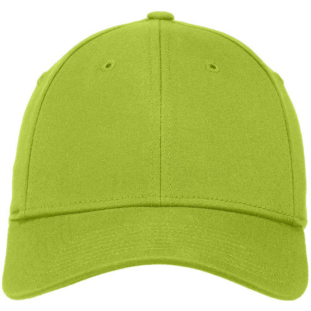 New Era 39THIRTY Cyber Green Structured Stretch Cotton Cap