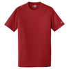 New Era Men's Crimson Heritage Blend Crew Tee