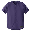 New Era Men's Purple Diamond Era Full-Button Jersey