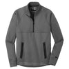 New Era Men's Graphite Venue Fleece 1/4-Zip Pullover