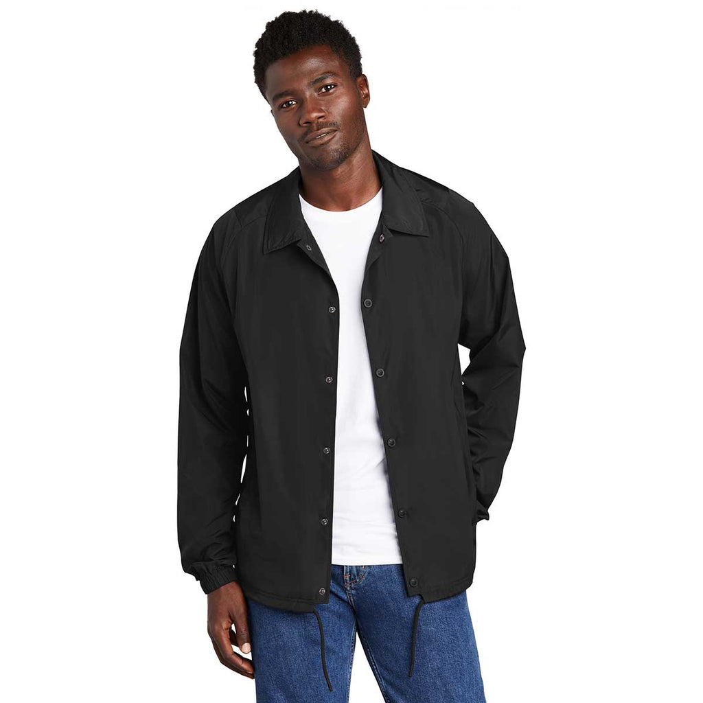 New Era Men's Black Coach's Jacket