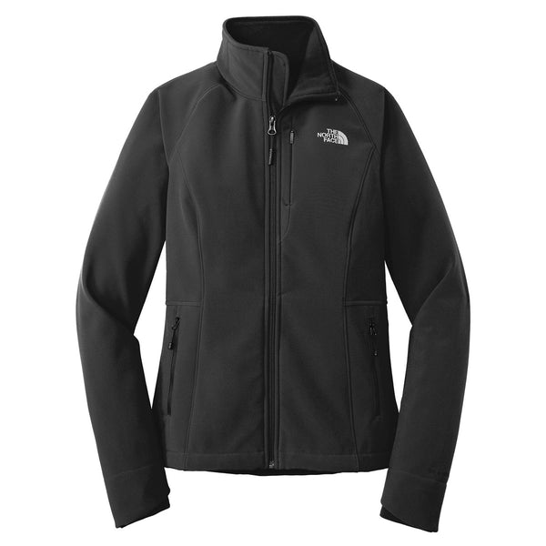 Custom The North Face Women's Black Apex Barrier Soft Shell Jacket