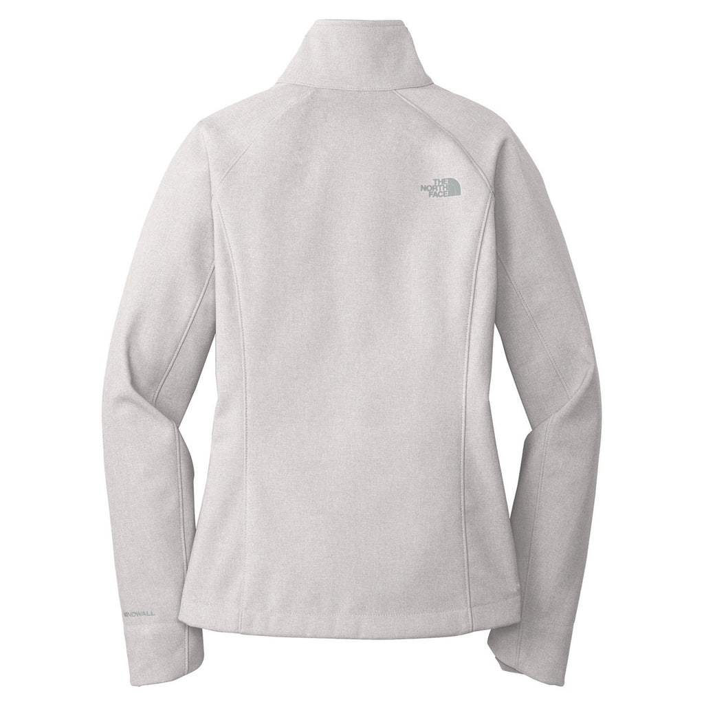 The North Face Women's Light Grey Heather Apex Barrier Soft Shell Jacket