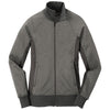 The North Face Women's Medium Grey Heather/Asphalt Tech Full Zip Fleece Jacket