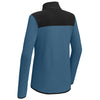 The North Face Women's Shady Blue/ TNF Black Glacier 1/4-Zip Fleece