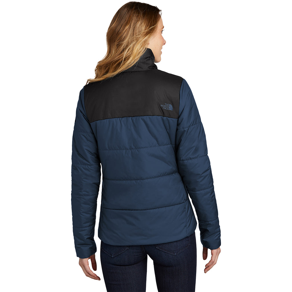 The North Face Women's Shady Blue Chest Logo Everyday Insulated Jacket