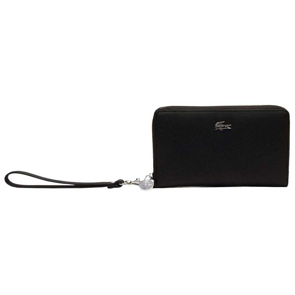Lacoste Black Daily Classic Phone Pouch Canvas Zip