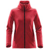 Stormtech Women's Red Heather Tundra Sweater Fleece Jacket