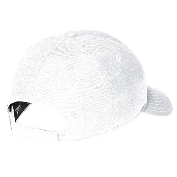 adidas White Structured Adjustable Cap