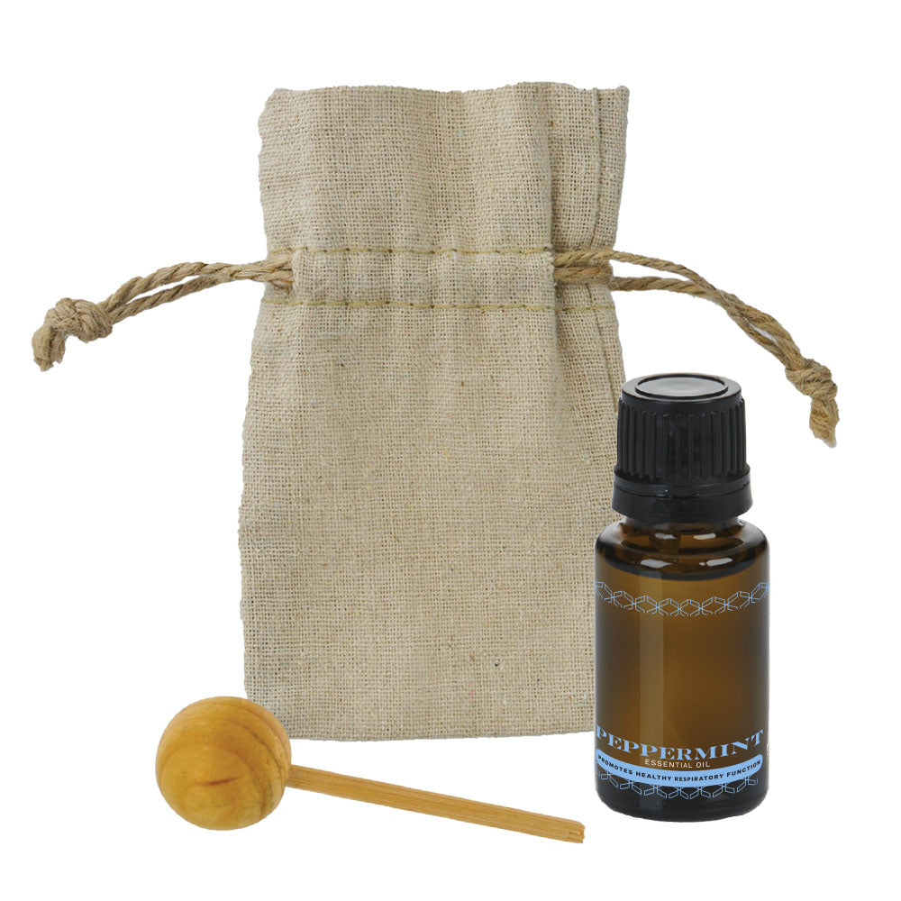 SnugZ Peppermint Wooden Diffuser Set