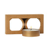 SnugZ Berry Spice/Gold Scented Candle 2-Pack in Kraft Window Box