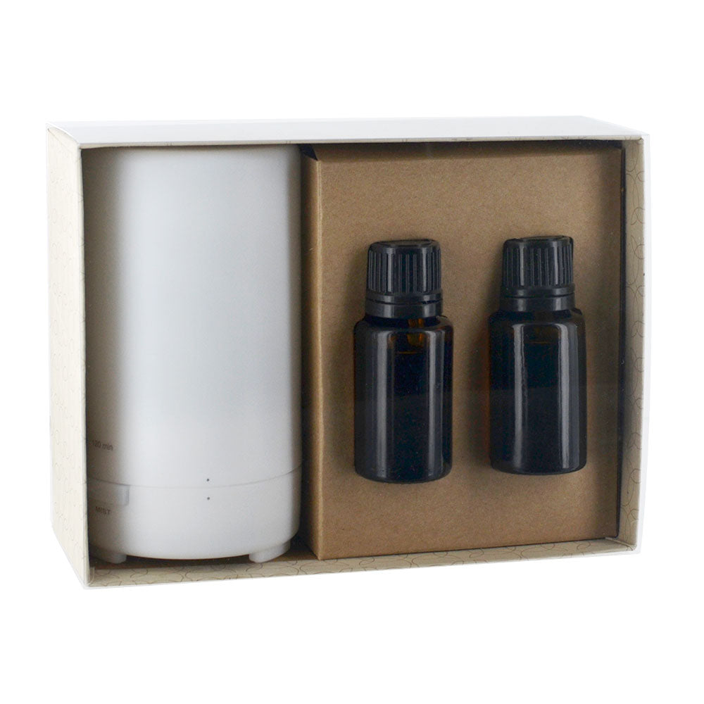 SnugZ Immunity Electronic Diffuser & Two Essential Oils in Gift Box